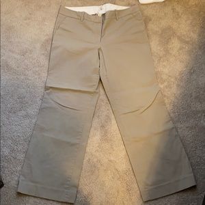 J Crew cotton stretch Khakis